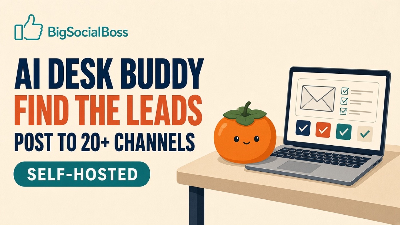 One Desktop Pet for Overseas Prospecting and 20+ Social Channels