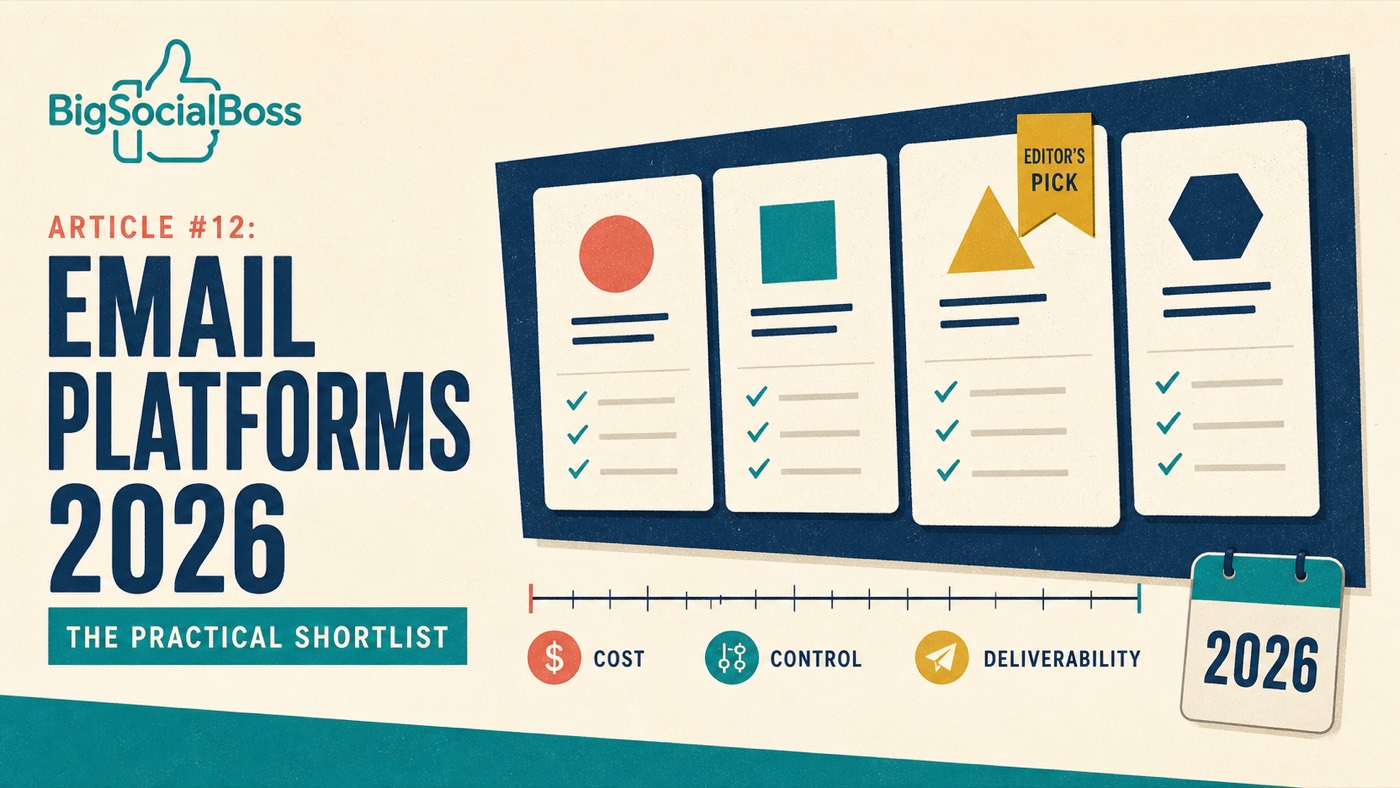 2026 Email Marketing Platform Recommendations: Self-Hosted vs SaaS (Including BigSocialBoss)