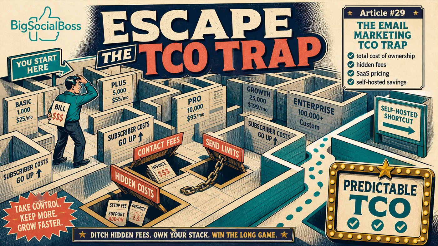 The Hidden Cost Trap of Email Marketing: TCO Game Theory in ESP Selection