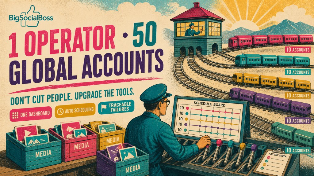One operator, 50 overseas accounts: the team was not the problem — the tools were