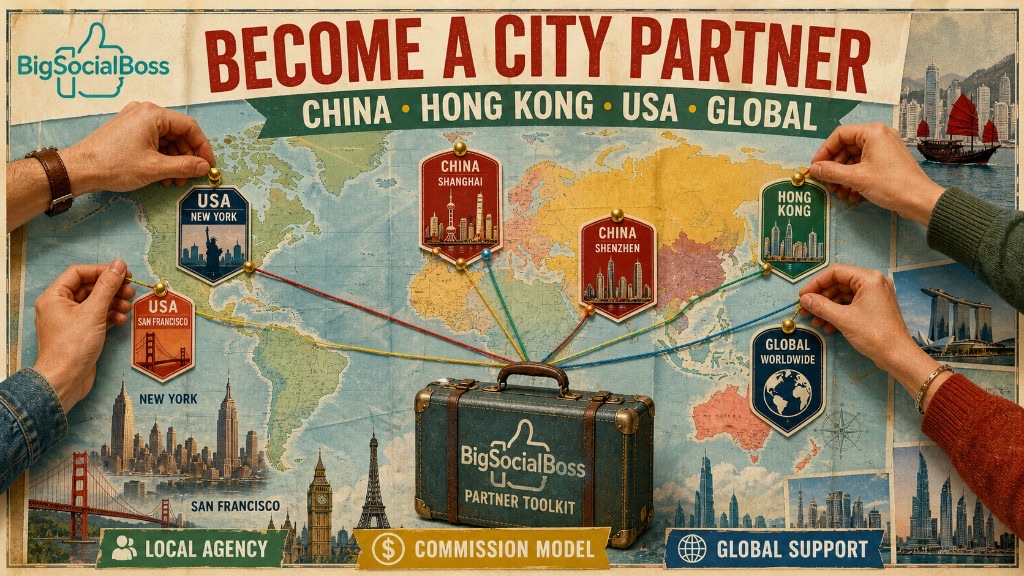 Become a city partner — China, Hong Kong, USA, and global cities on the map